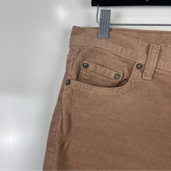 Rag & Bone Tomboy Low Rise Corduroy Slim Fit Jeans Tan Women's Size 29 - Picture 4 of 9